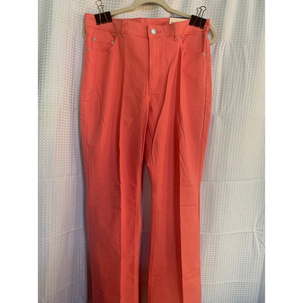 Lands' End Coral Straight-Leg Trousers